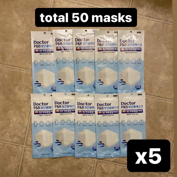 [Doctor P&B] KF94 Masks, Made in Korea (50pcs) - Picture 1 of 9